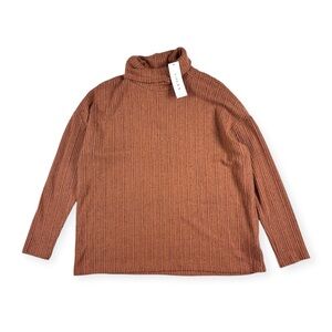 Gilli Soft Knit Ribbed Turtleneck Sweater